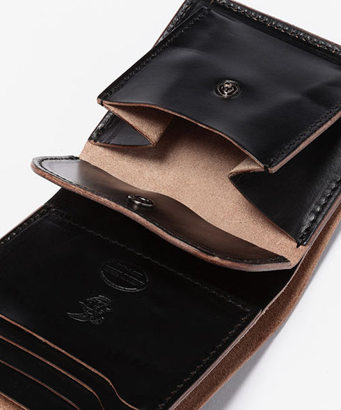 MR.OLIVE E.O.I/HORWEEN CHROMEXCEL LEATHER / SHORT TRACKERS WALLET ミスターオリーブ イーオーアイ/ホーウィンクロムエクセルレザー / ショートトラッカーズウォレット